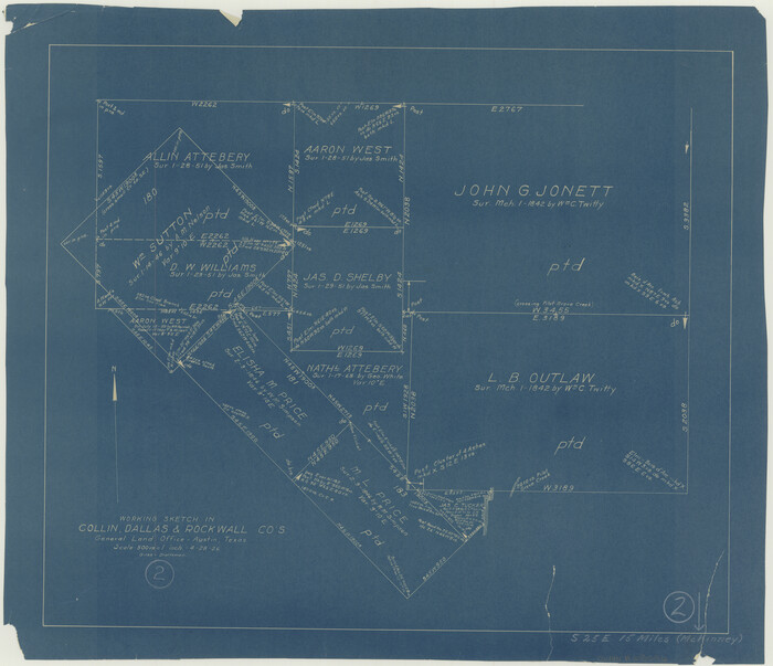 68096, Collin County Working Sketch 2, General Map Collection