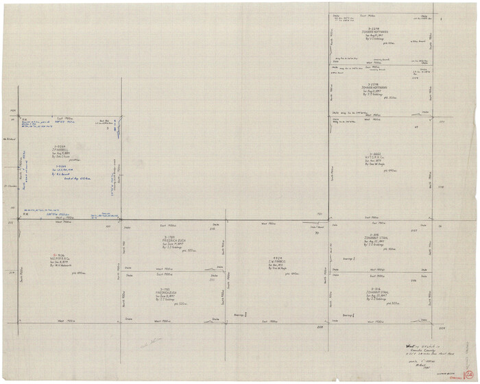 68206, Concho County Working Sketch 24, General Map Collection

