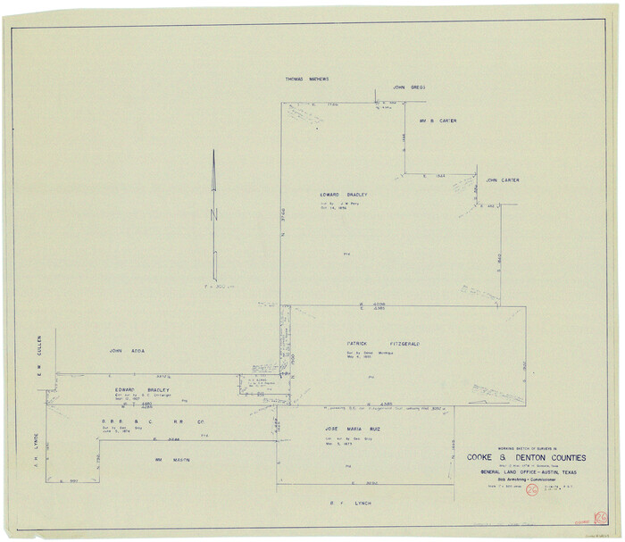68263, Cooke County Working Sketch 26, General Map Collection
