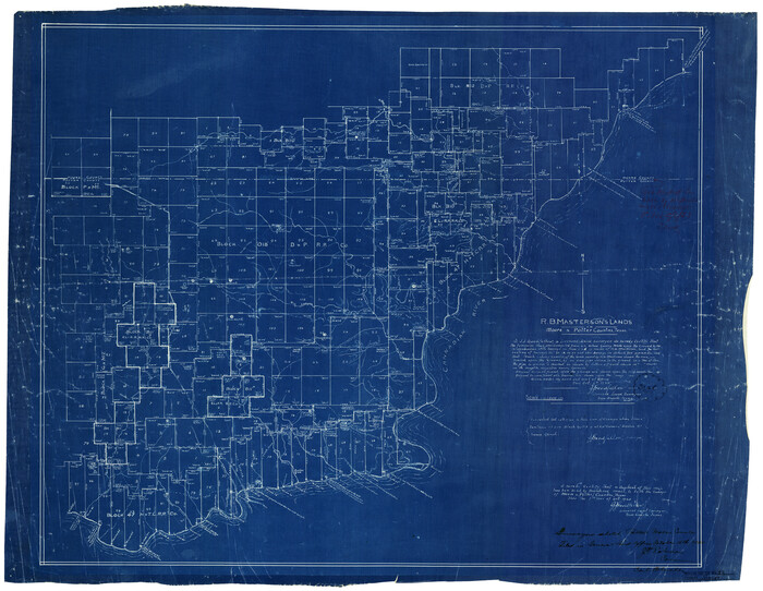 6829, Moore County Rolled Sketch 13, General Map Collection

