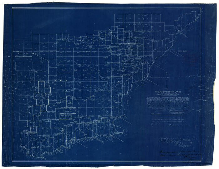 6829, Moore County Rolled Sketch 13, General Map Collection