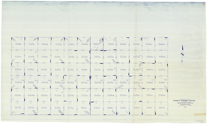 68412, Crockett County Working Sketch 79, General Map Collection
