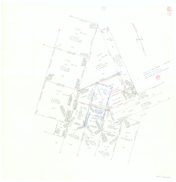 68421, Crockett County Working Sketch 88, General Map Collection