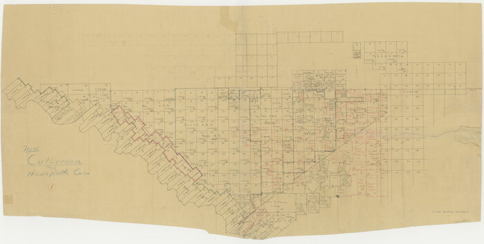 68453, Culberson County Working Sketch 1, General Map Collection