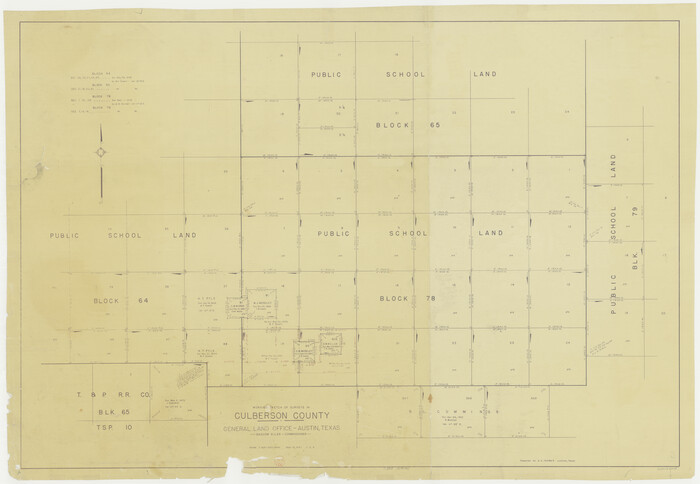 68475, Culberson County Working Sketch 23a, General Map Collection