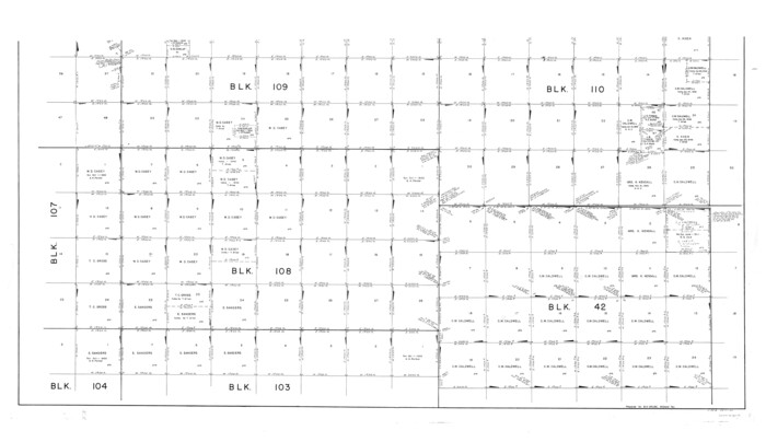68478, Culberson County Working Sketch 25, General Map Collection