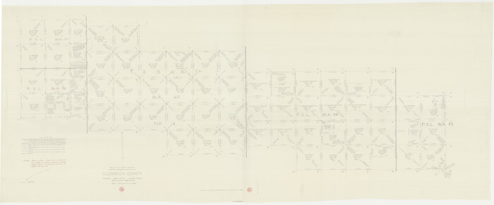 68491, Culberson County Working Sketch 38, General Map Collection