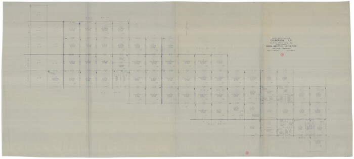 68492, Culberson County Working Sketch 39, General Map Collection
