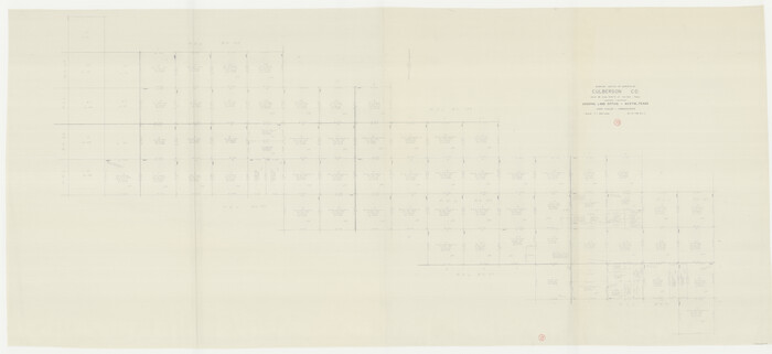 68492, Culberson County Working Sketch 39, General Map Collection