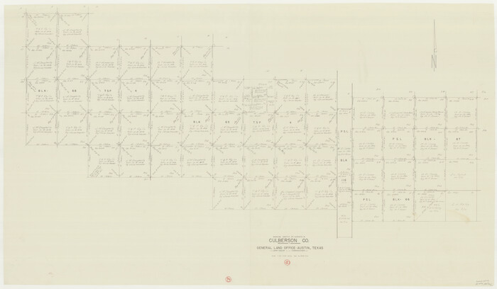 68493, Culberson County Working Sketch 40, General Map Collection