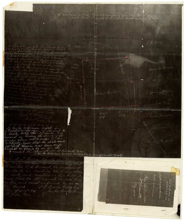 6850, Newton County Rolled Sketch 23, General Map Collection
