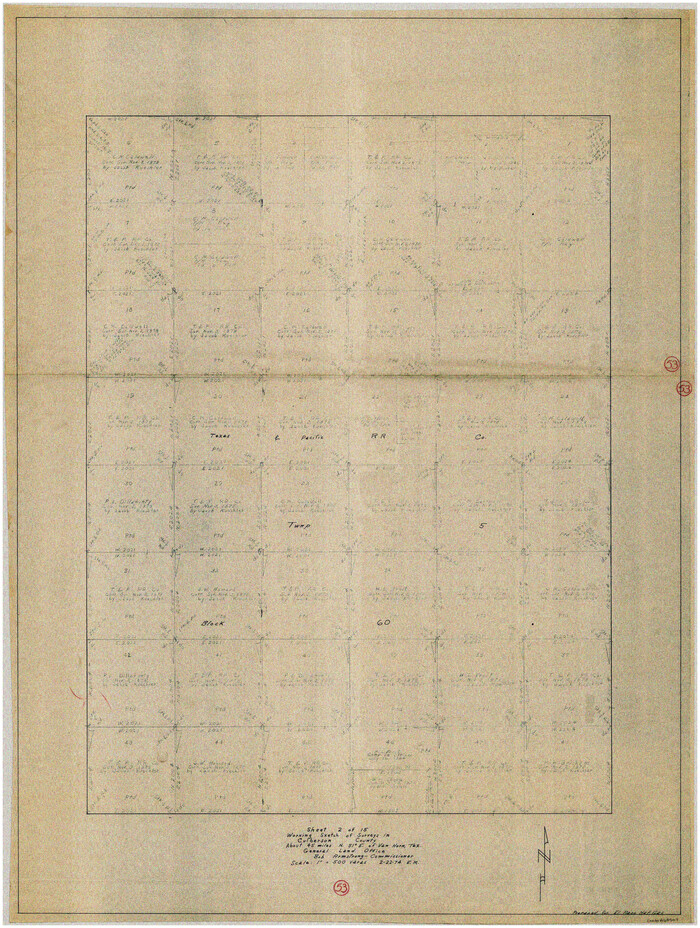 68507, Culberson County Working Sketch 53, General Map Collection
