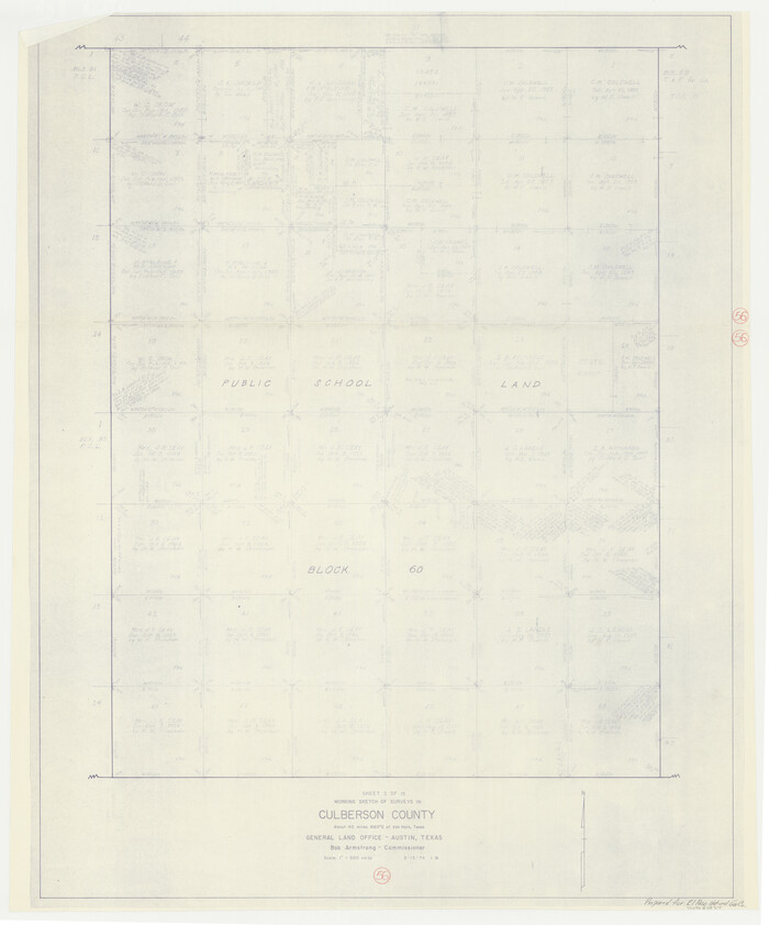 68510, Culberson County Working Sketch 56, General Map Collection