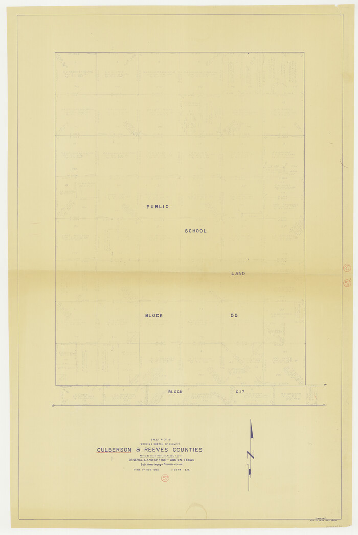68511, Culberson County Working Sketch 57, General Map Collection