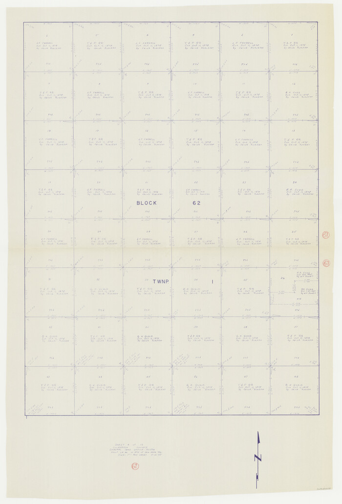 68521, Culberson County Working Sketch 67, General Map Collection