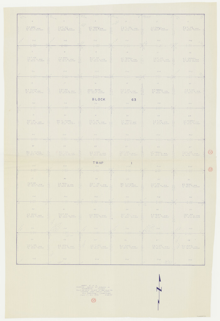 68522, Culberson County Working Sketch 68, General Map Collection