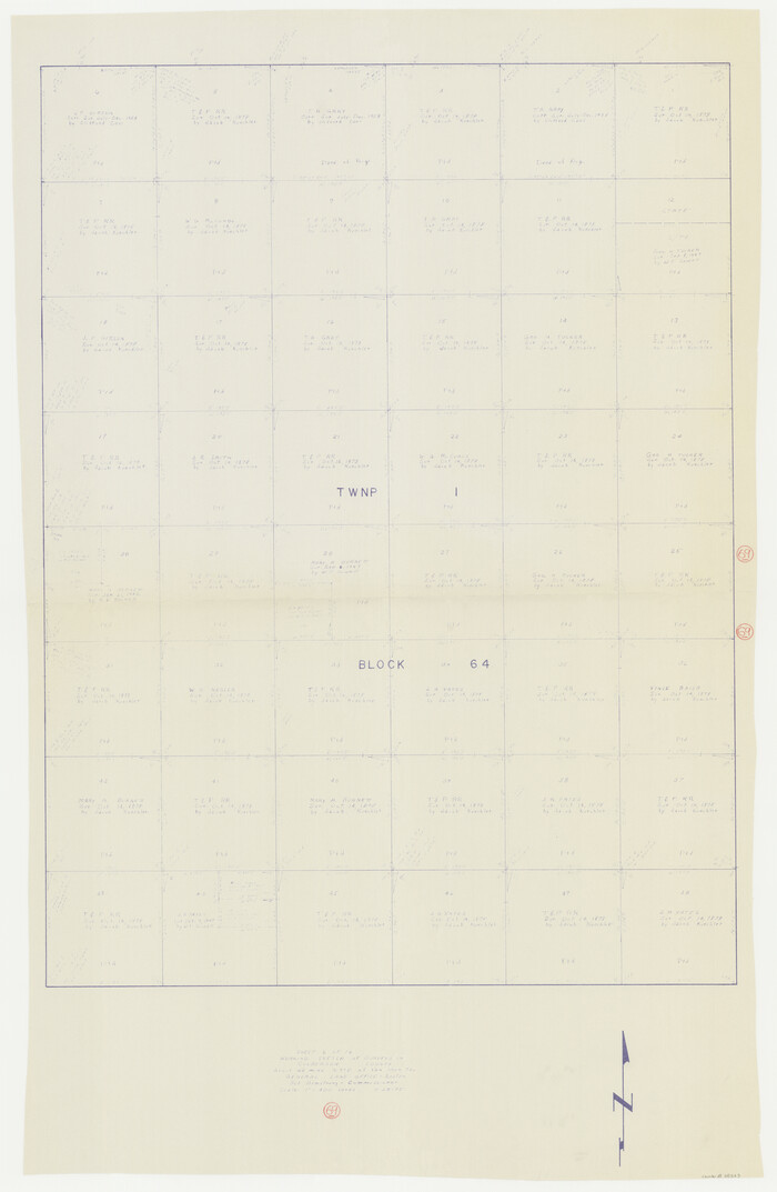 68523, Culberson County Working Sketch 69, General Map Collection