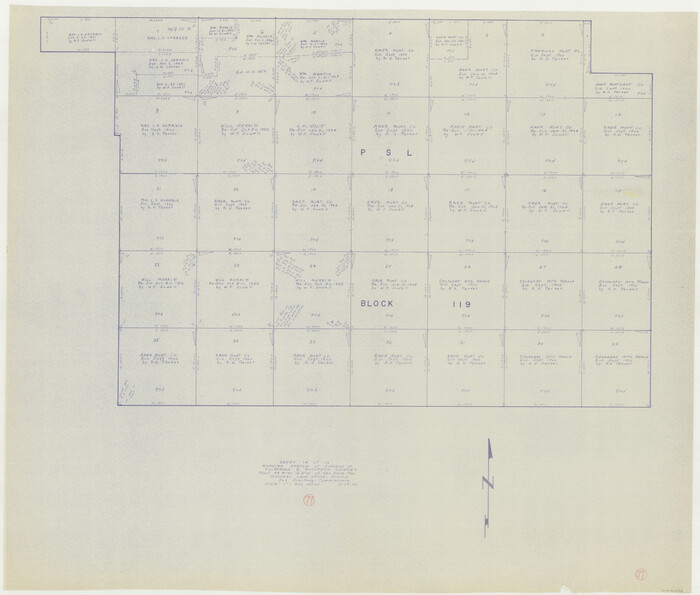 68531, Culberson County Working Sketch 77, General Map Collection