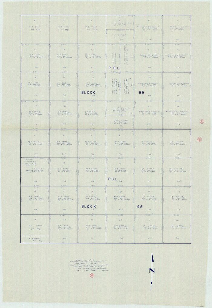 68532, Culberson County Working Sketch 78, General Map Collection
