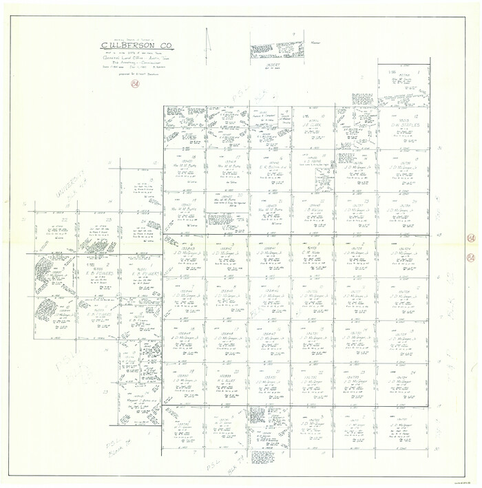 68538, Culberson County Working Sketch 84, General Map Collection