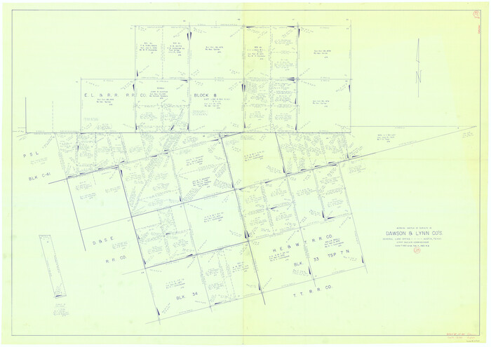 68562, Dawson County Working Sketch 18, General Map Collection