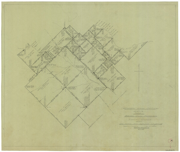 68592, DeWitt County Working Sketch 2a, General Map Collection
