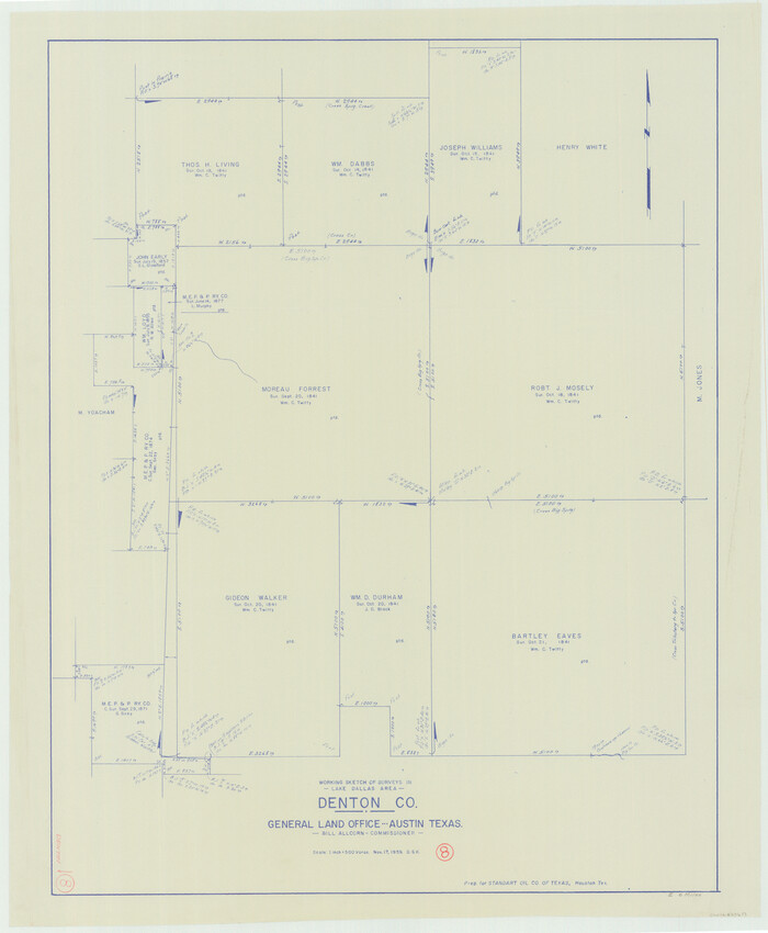 68613, Denton County Working Sketch 8, General Map Collection