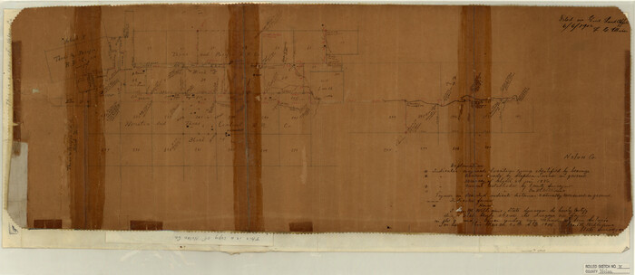 6863, Nolan County Rolled Sketch W, General Map Collection