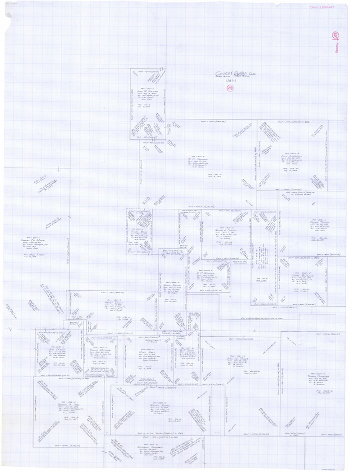 68634, Denton County Working Sketch 29, General Map Collection