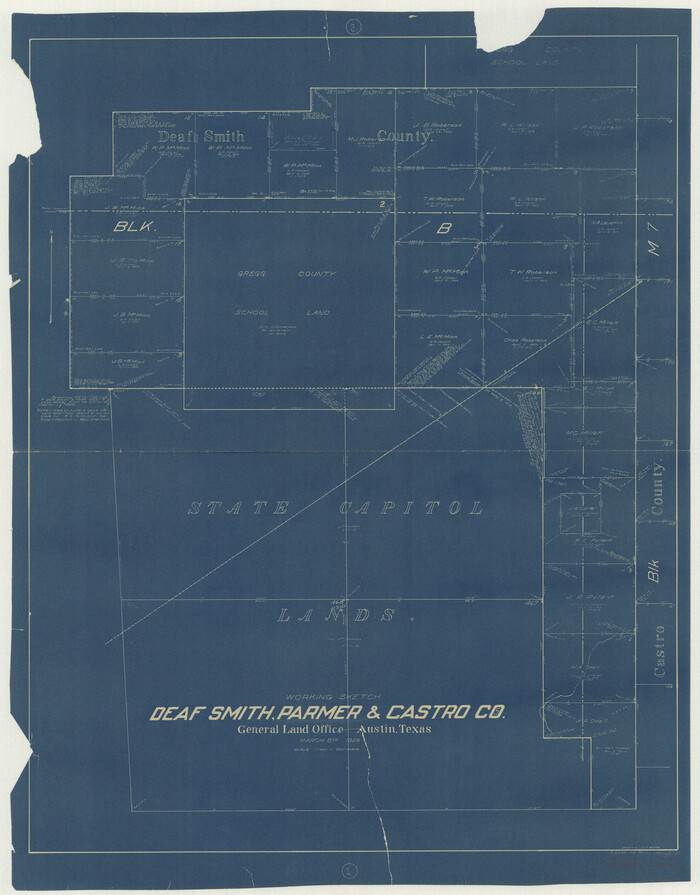 68642, Deaf Smith County Working Sketch 2, General Map Collection