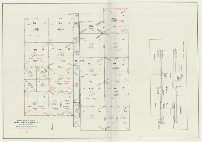 68644, Deaf Smith County Working Sketch 4, General Map Collection