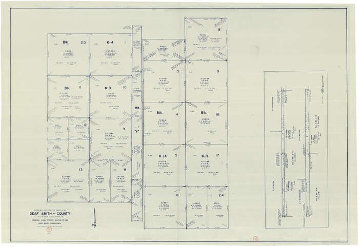 68645, Deaf Smith County Working Sketch 5, General Map Collection
