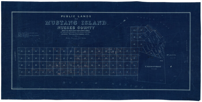 6866, Nueces County Rolled Sketch 3, General Map Collection