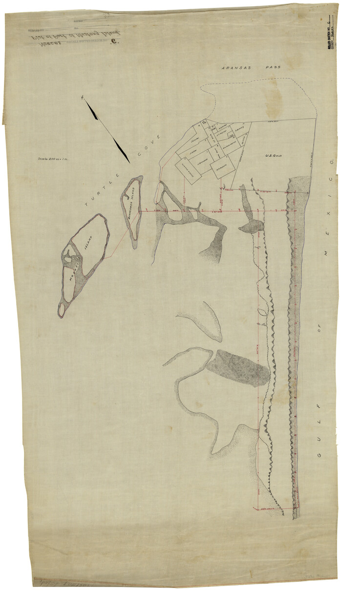 6867, Nueces County Rolled Sketch 6, General Map Collection
