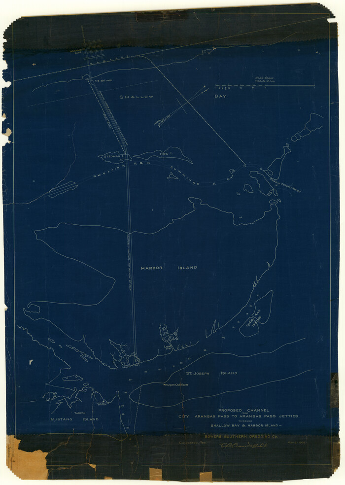 6868, Nueces County Rolled Sketch 9, General Map Collection