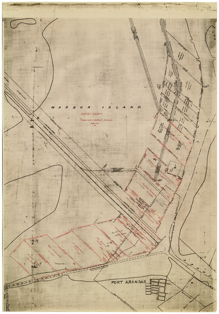 6869, Nueces County Rolled Sketch 13, General Map Collection