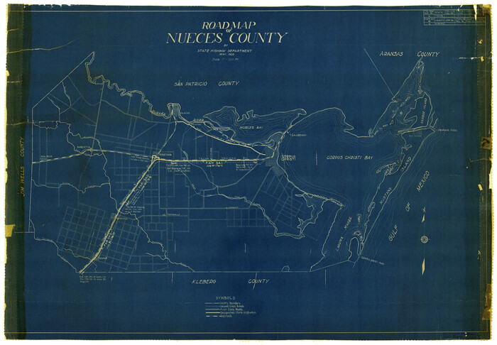 6872, Nueces County Rolled Sketch 19, General Map Collection

