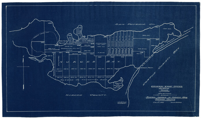 6873, Nueces County Rolled Sketch 24, General Map Collection
