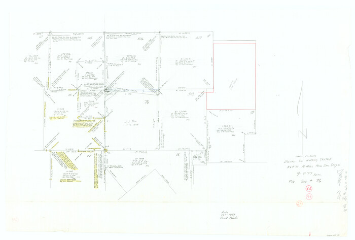 68768, Duval County Working Sketch 44, General Map Collection