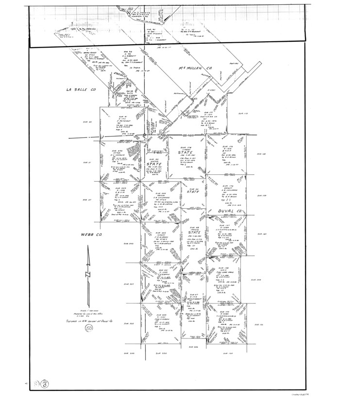 68774, Duval County Working Sketch 50, General Map Collection
