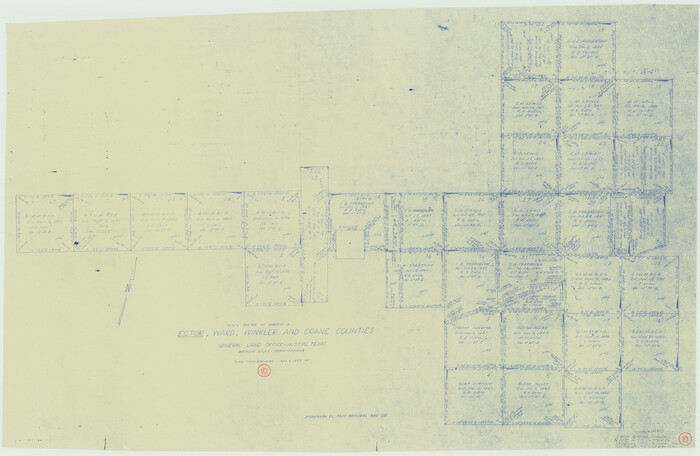 68853, Ector County Working Sketch 10, General Map Collection