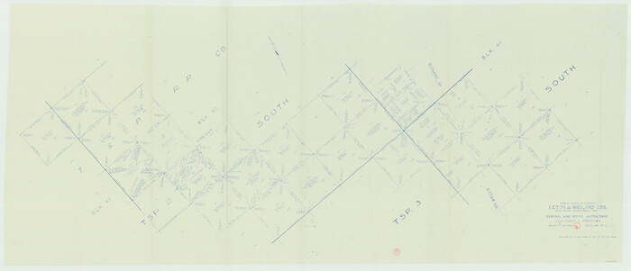68859, Ector County Working Sketch 16, General Map Collection