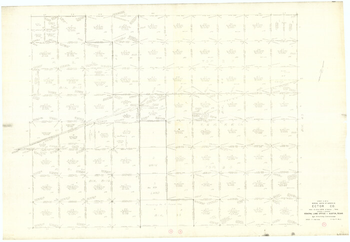 68872, Ector County Working Sketch 29, General Map Collection