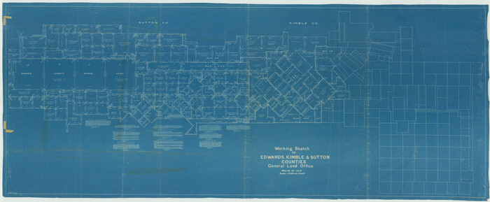 68882, Edwards County Working Sketch 6, General Map Collection