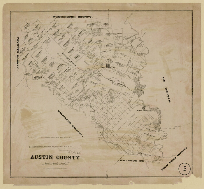 689, Austin County, Texas, Maddox Collection