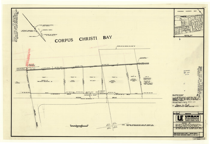 6892, Nueces County Rolled Sketch 55, General Map Collection