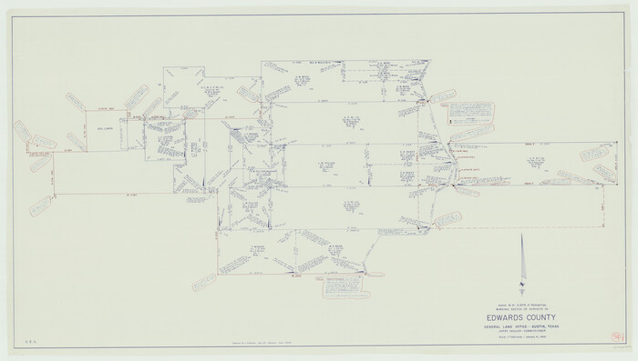 68970, Edwards County Working Sketch 94, General Map Collection