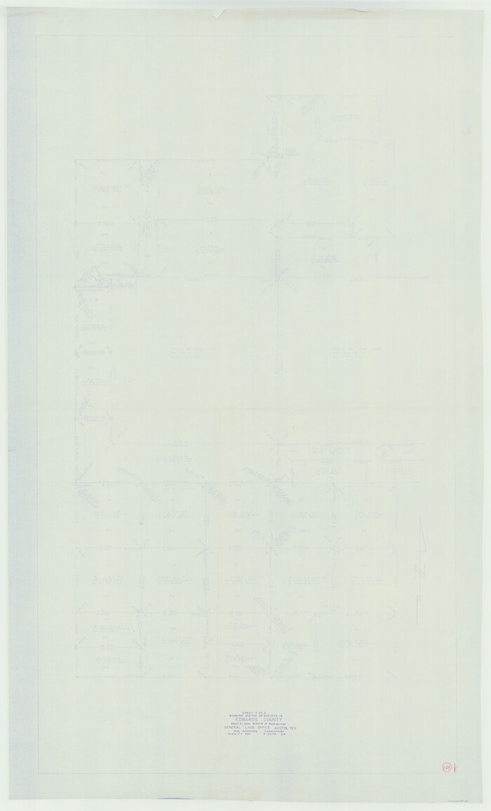 68984, Edwards County Working Sketch 108, General Map Collection