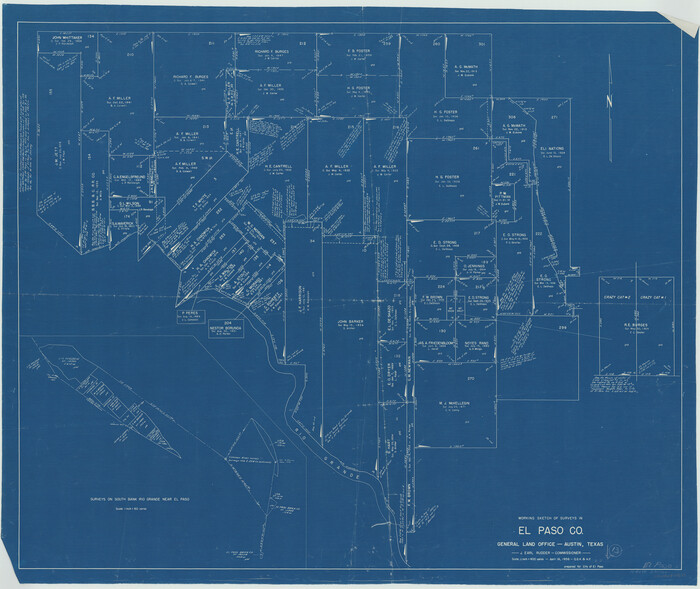 69035, El Paso County Working Sketch 13, General Map Collection