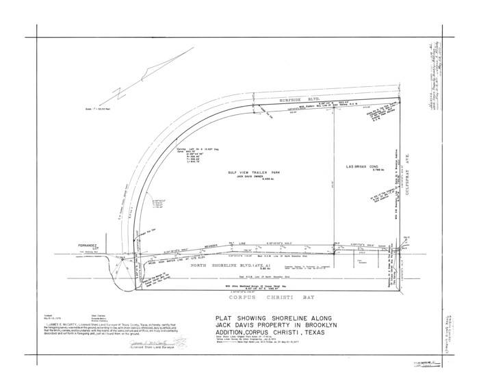 6907, Nueces County Rolled Sketch 61, General Map Collection